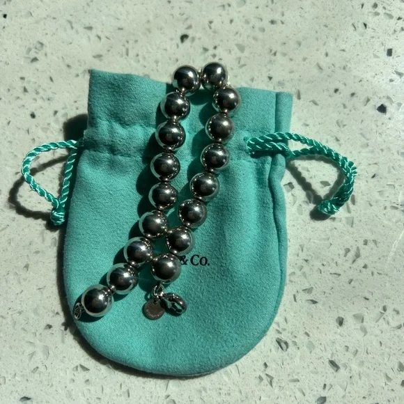 Tiffany & Co. Sterling Silver Ball Bracelet - Picture 2 of 3